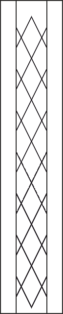 Чертёж WAYS W7-F шириной 400 мм.